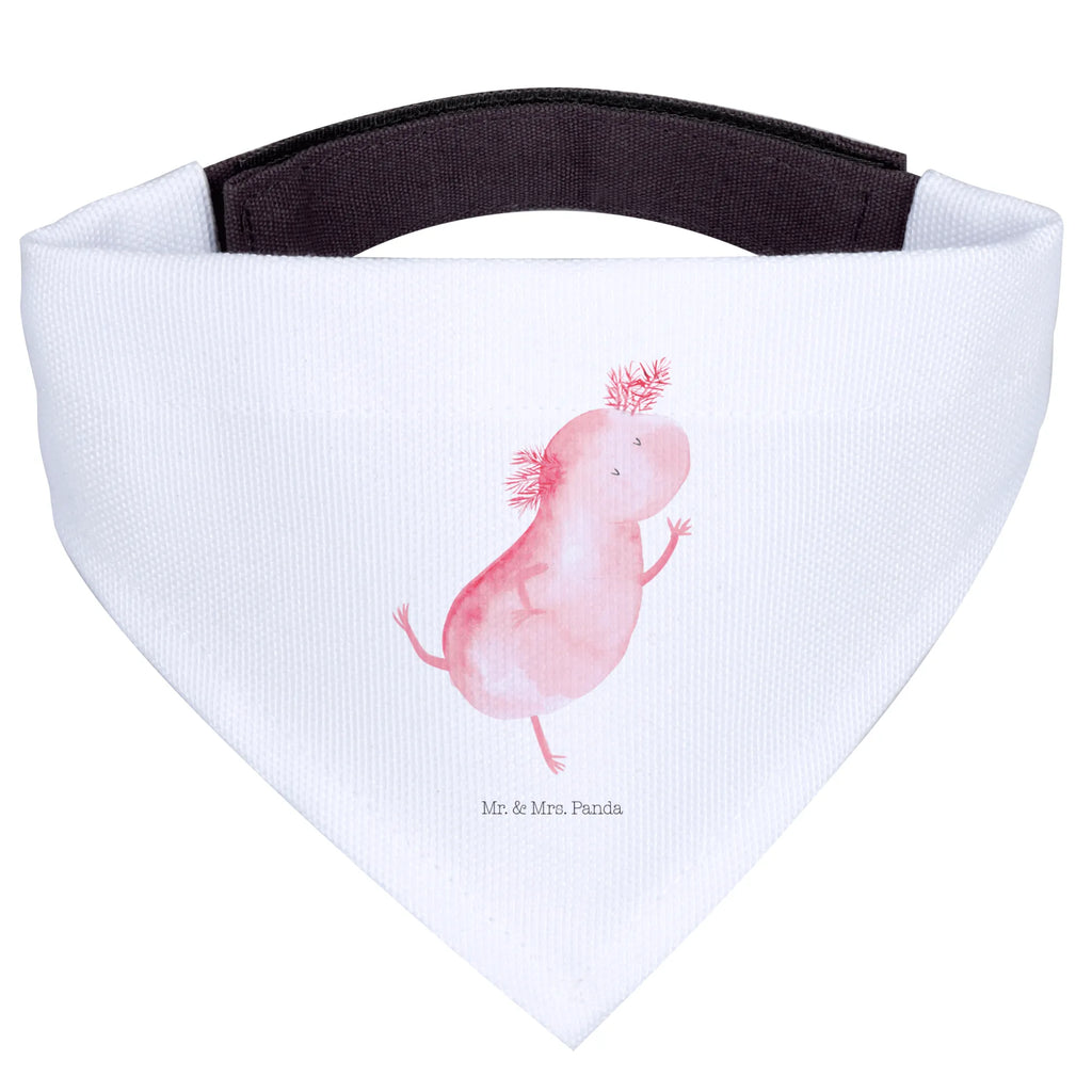 Dog neckerchief axolotl Dance mittel, Hundehalstuch, Tuch, Hunde, Halstuch, mittelgroße Hunde, Axolotl, Molch, Axolot, Freundin, Lurch, Lurche, verrückt, Sterne, Dachschaden, Schwanzlurch, beste Freundin
