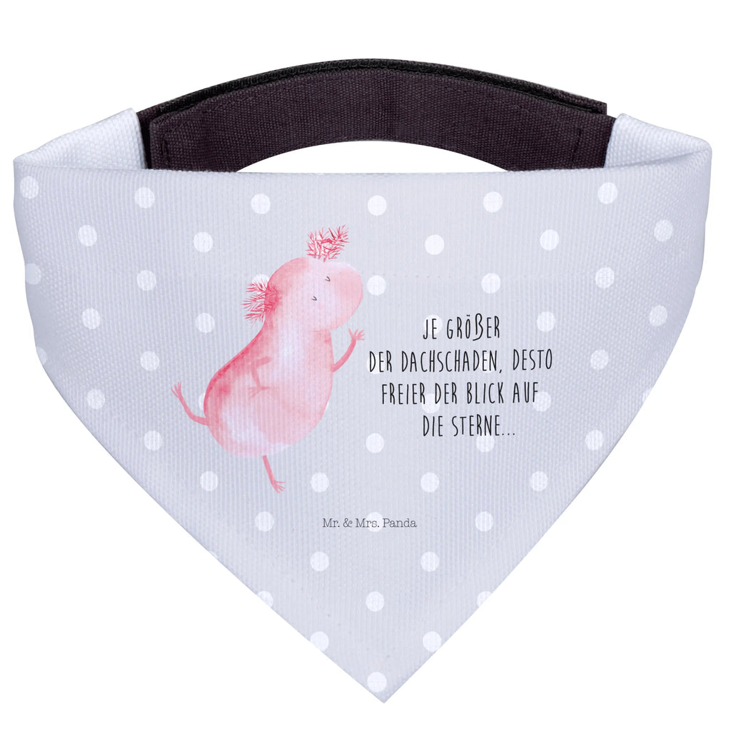 Dog neckerchief axolotl Dance mittel, Hundehalstuch, Tuch, Hunde, Halstuch, mittelgroße Hunde, Axolotl, Molch, Axolot, Freundin, Lurch, Lurche, verrückt, Sterne, Dachschaden, Schwanzlurch, beste Freundin