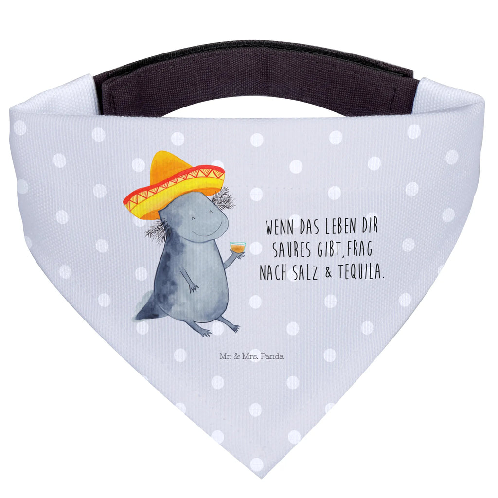 Hundehalstuch Axolotl Tequila mittelgroße Hunde, Tuch, Halstuch, Hunde, mittel, Hundehalstuch, Axolotl, Molch, Zitrone, Axolot, Spruch, Mexiko, Sombrero, Feuersalamander, Tequila, Lurch, Lurche, Motivation, Schwanzlurch, Feuerdrache, Mexico