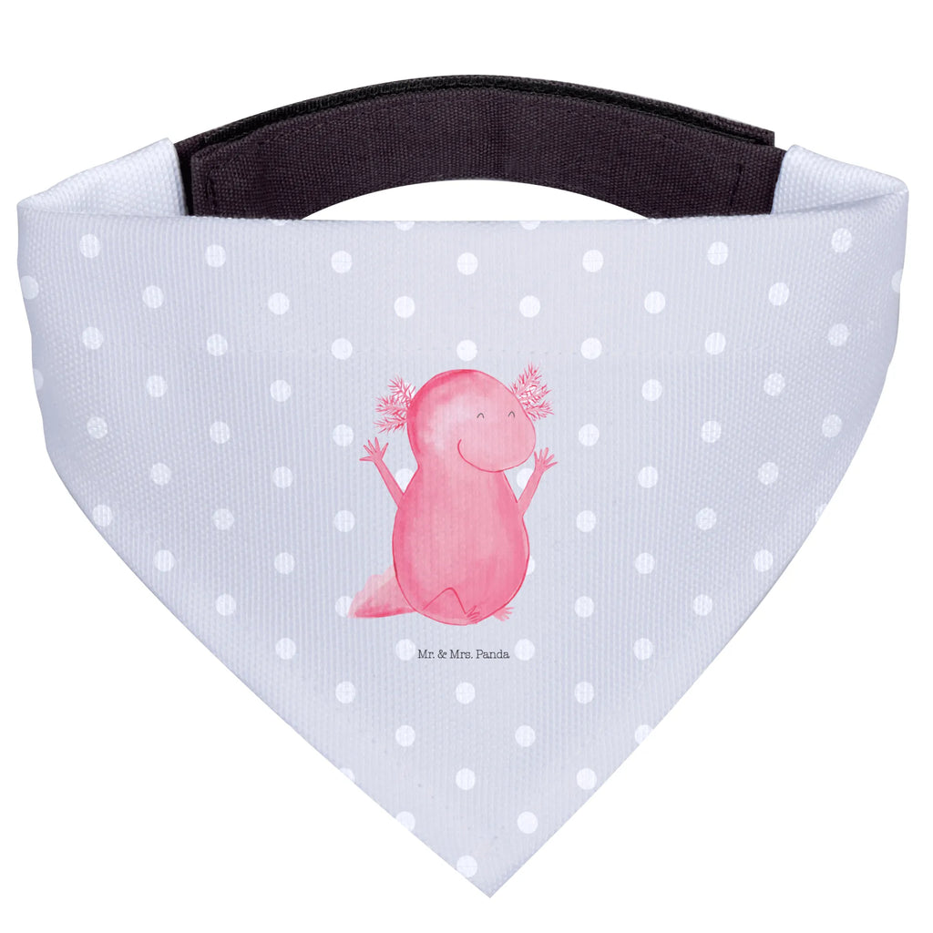 Dog neckerchief axolotl Hooray Mittel, Hunde, Tuch, Halstuch, Hundehalstuch, Mittelgroße Hunde, Molch, Axolotl, Spaß, Schwanzlurch, Zufriedenheit, Lurch, Motivation, Lurche, Axolot, Fröhlich, Freude
