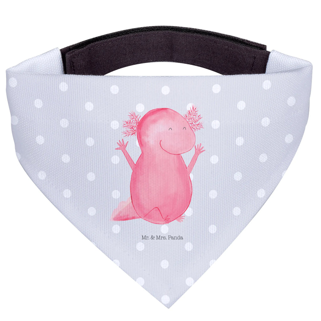 Dog neckerchief axolotl Hooray Mittel, Hunde, Tuch, Halstuch, Hundehalstuch, Mittelgroße Hunde, Molch, Axolotl, Spaß, Schwanzlurch, Zufriedenheit, Lurch, Motivation, Lurche, Axolot, Fröhlich, Freude