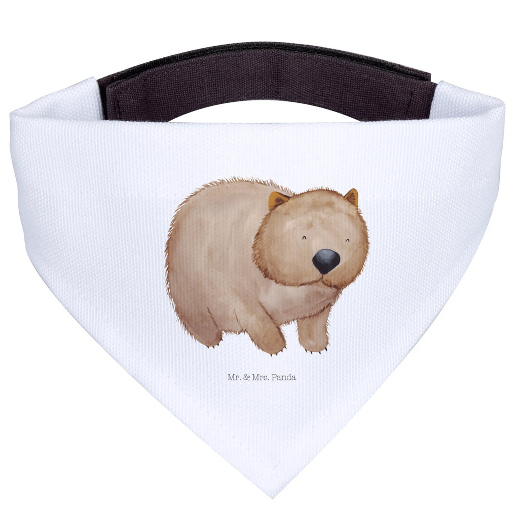 Hundehalstuch Wombat mittelgroße Hunde, Tuch, Halstuch, mittel, Hunde, Hundehalstuch, Tiermotive, Gute Laune, lustige Sprüche, Tiere, Spruch, Das Leben ist schön, Australien, Motivation, Wombat
