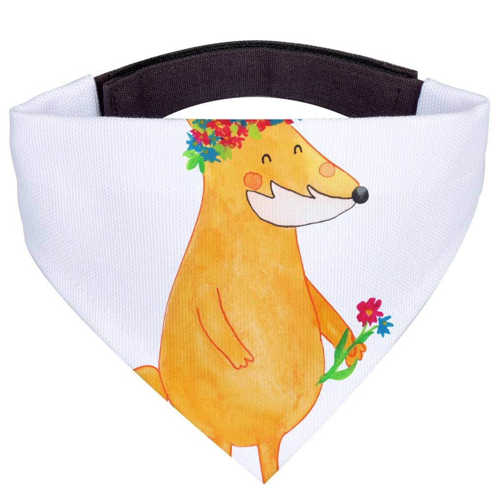 Dog neckerchief Fox Flower Halstuch, Mittel, Hunde, Tuch, Hundehalstuch, Mittelgroße Hunde, Fuchs, Füchse, Blumenmädchen, Selbstliebe, Blumen, Freundinnen, Freude, Ich, Fox, Mich, Fuchsmädchen, Freundin, Liebesbeweis, Liebe, Motivation, Blume