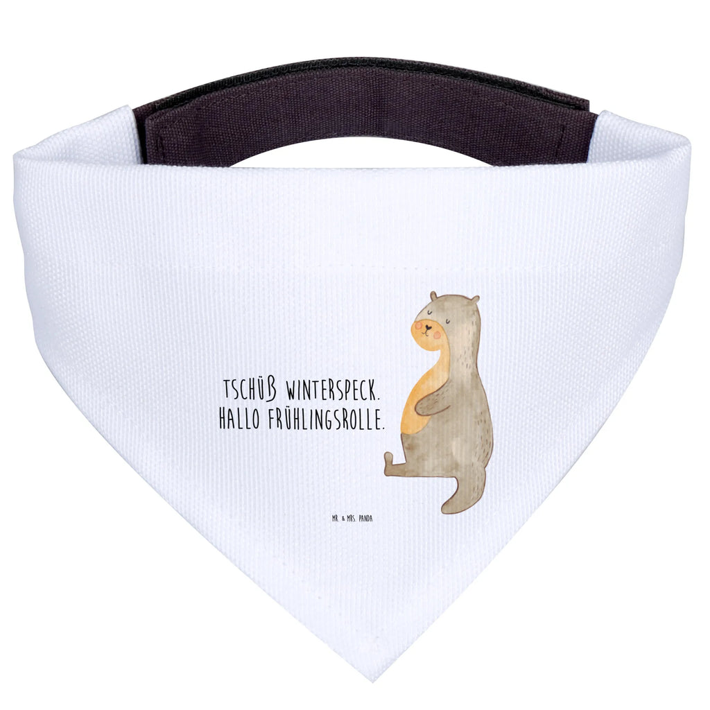 Chusta na szyję dla psa L wydra brzuch Mittel, Mittelgroße Hunde, Halstuch, Tuch, Hunde, Hundehalstuch, Fischotter, Seeotter, Otter, Otter Seeotter See Otter