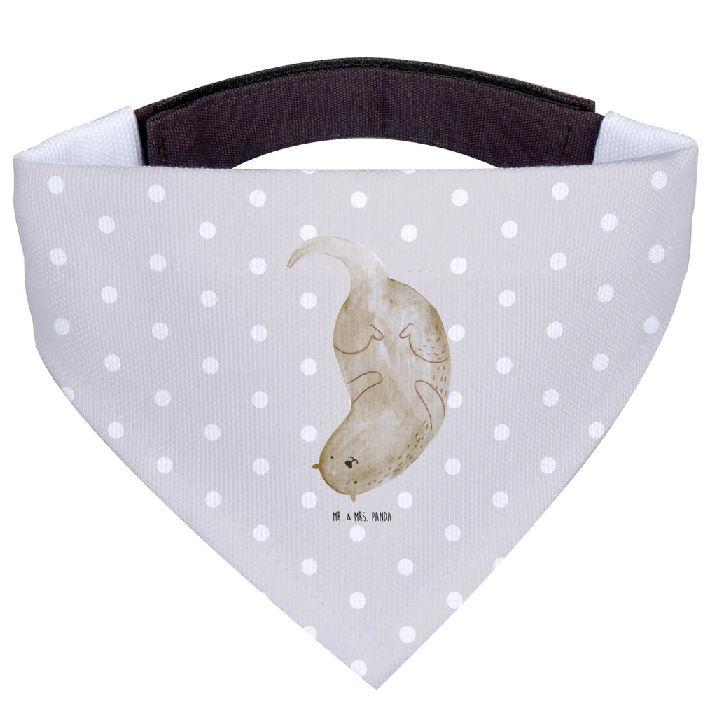 Dog neckerchief otter upside down Mittelgroße Hunde, Mittel, Hunde, Halstuch, Hundehalstuch, Tuch, Fischotter, Seeotter, Otter, Otter Seeotter See Otter