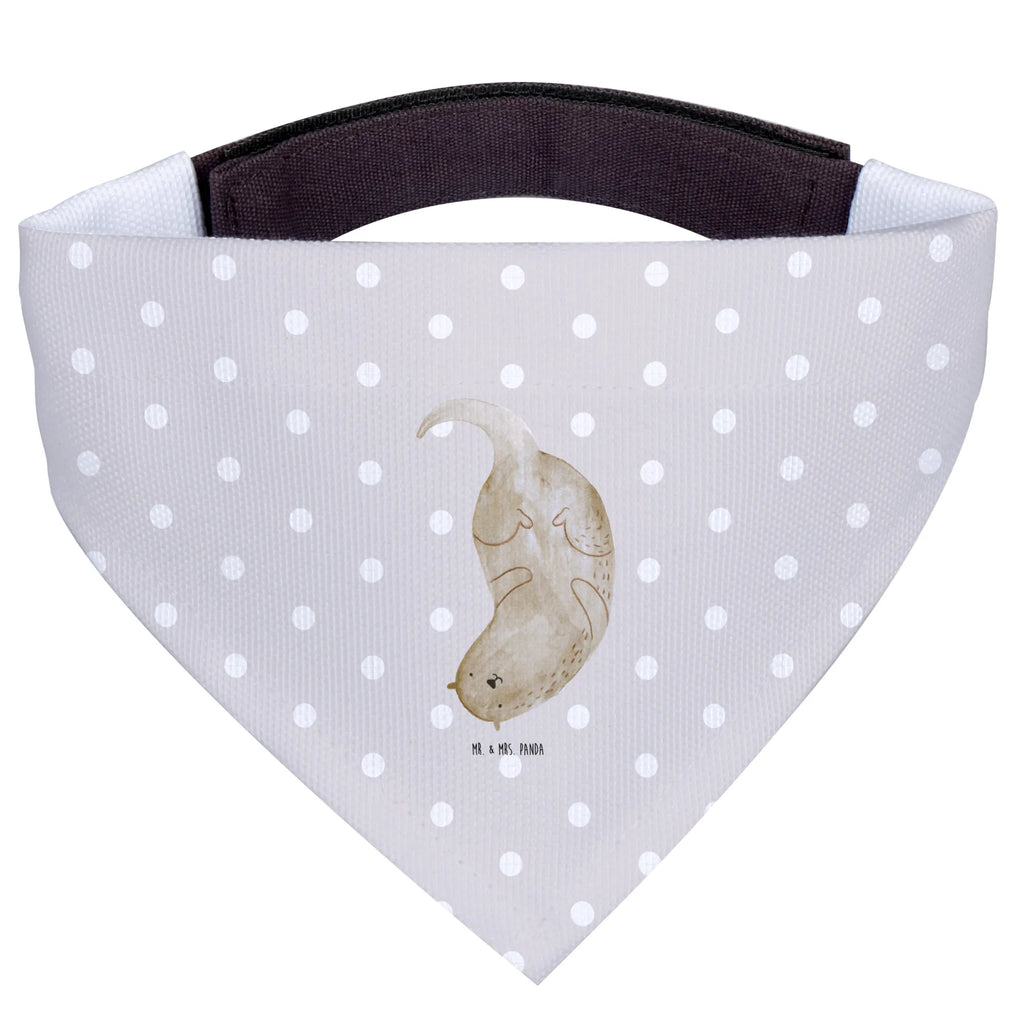 Dog neckerchief otter upside down Mittelgroße Hunde, Mittel, Hunde, Halstuch, Hundehalstuch, Tuch, Fischotter, Seeotter, Otter, Otter Seeotter See Otter