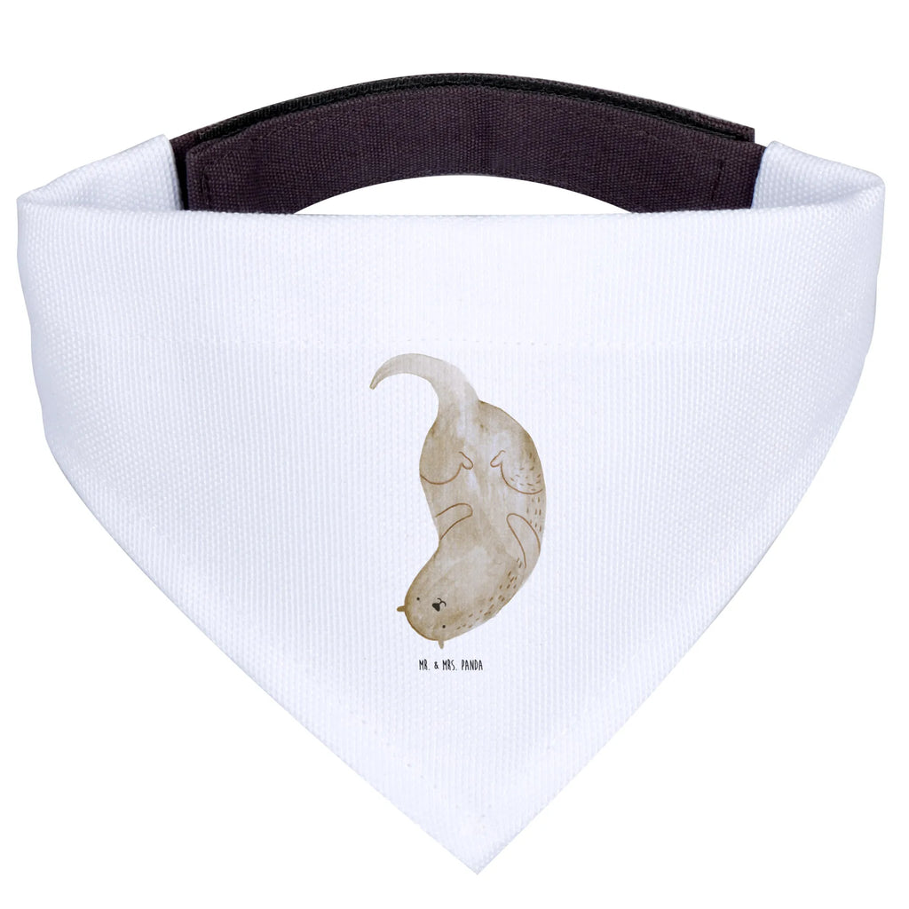 Dog neckerchief otter upside down Mittelgroße Hunde, Mittel, Hunde, Halstuch, Hundehalstuch, Tuch, Fischotter, Seeotter, Otter, Otter Seeotter See Otter