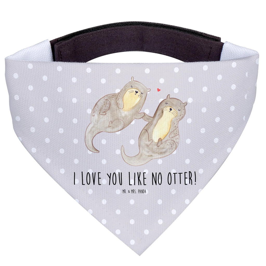 Dog neckerchief otter holding hands mittelgroße Hunde, mittel, Tuch, Halstuch, Hunde, Hundehalstuch, Otter, Fischotter, Seeotter, Otter Seeotter See Otter