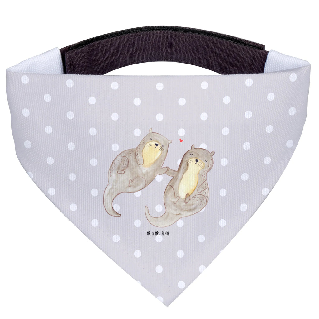 Dog neckerchief otter holding hands mittelgroße Hunde, mittel, Tuch, Halstuch, Hunde, Hundehalstuch, Otter, Fischotter, Seeotter, Otter Seeotter See Otter