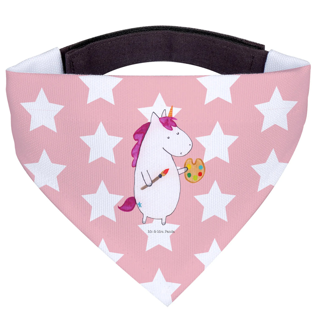Dog neckerchief unicorn Artist Hundehalstuch, kleine Hunde, Hunde, klein, Tuch, Halstuch, Einhorn, Einhörner, Einhorn Deko, Unicorn, Stift, Artist, Malen, Maler, Englisch, Geschenk, Farbe, Zeichnen, Pinsel, Welt, Künstler