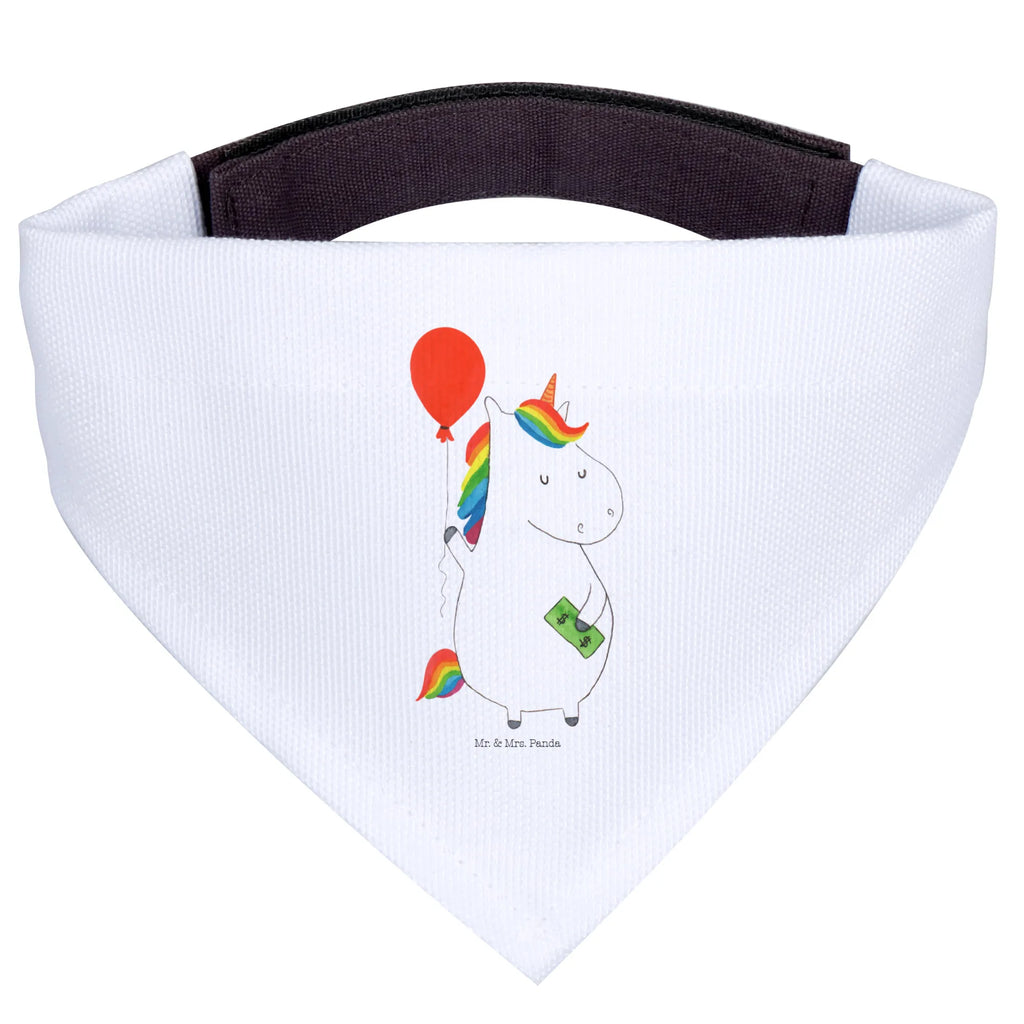 Bandana dla psa M Jednorożec Balon Kleine Hunde, Hundehalstuch, Halstuch, Hunde, Tuch, Einhorn, Einhörner, Einhorn Deko, Unicorn, Luftballon, Geschenk, Geld, Lebenslust, Freude, Freundin