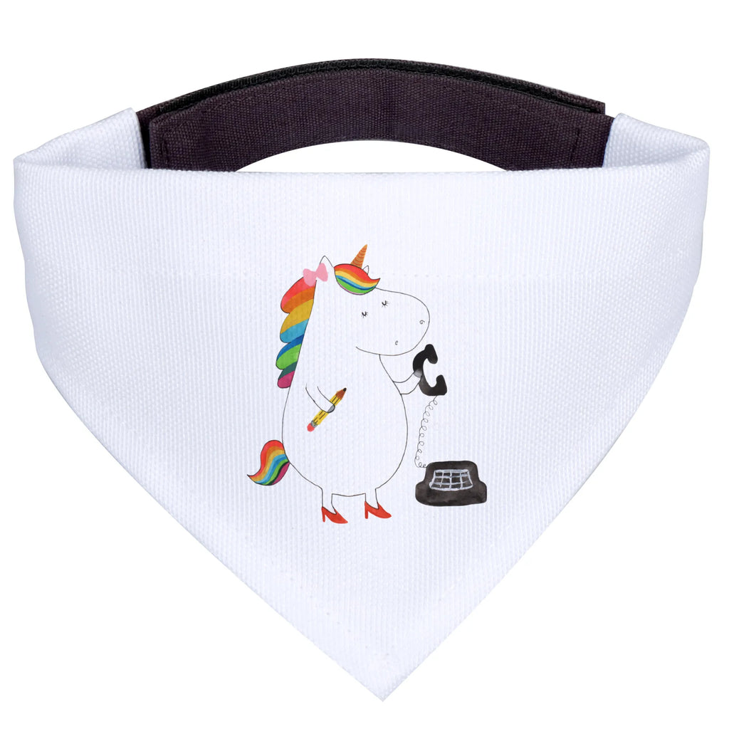 Bandana dla psa M Jednorożec sekretarka Hunde, Halstuch, Tuch, Hundehalstuch, Kleine Hunde, Einhorn, Einhörner, Einhorn Deko, Unicorn, Steuerkanzlei, Sekretärin, Bürohilfe, Büro, Rechtsanwältin, Steuerbüro, Bürokraft, Rechtsanwaltsgehilfin