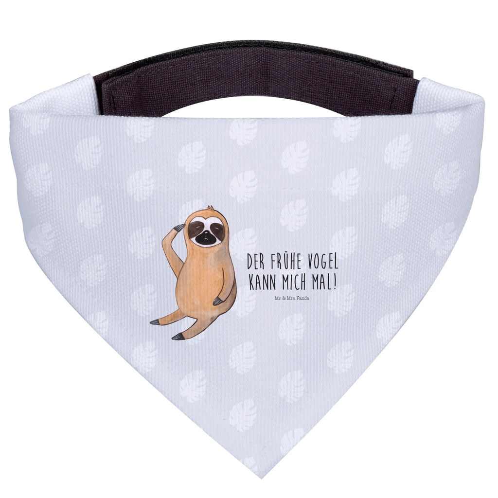 Chusta na szyję dla psa L leniwiec ptak Hunde, Hundehalstuch, Halstuch, Kleine Hunde, Tuch, Faultier, Faultier Deko, Faultier Geschenk, Der Frühe Vogel, Frühaufsteher, Morgenmuffel, Spinner, Früher Vogel, Faultiere, Vogel, Lieblingstier, faul, Faultierwelt