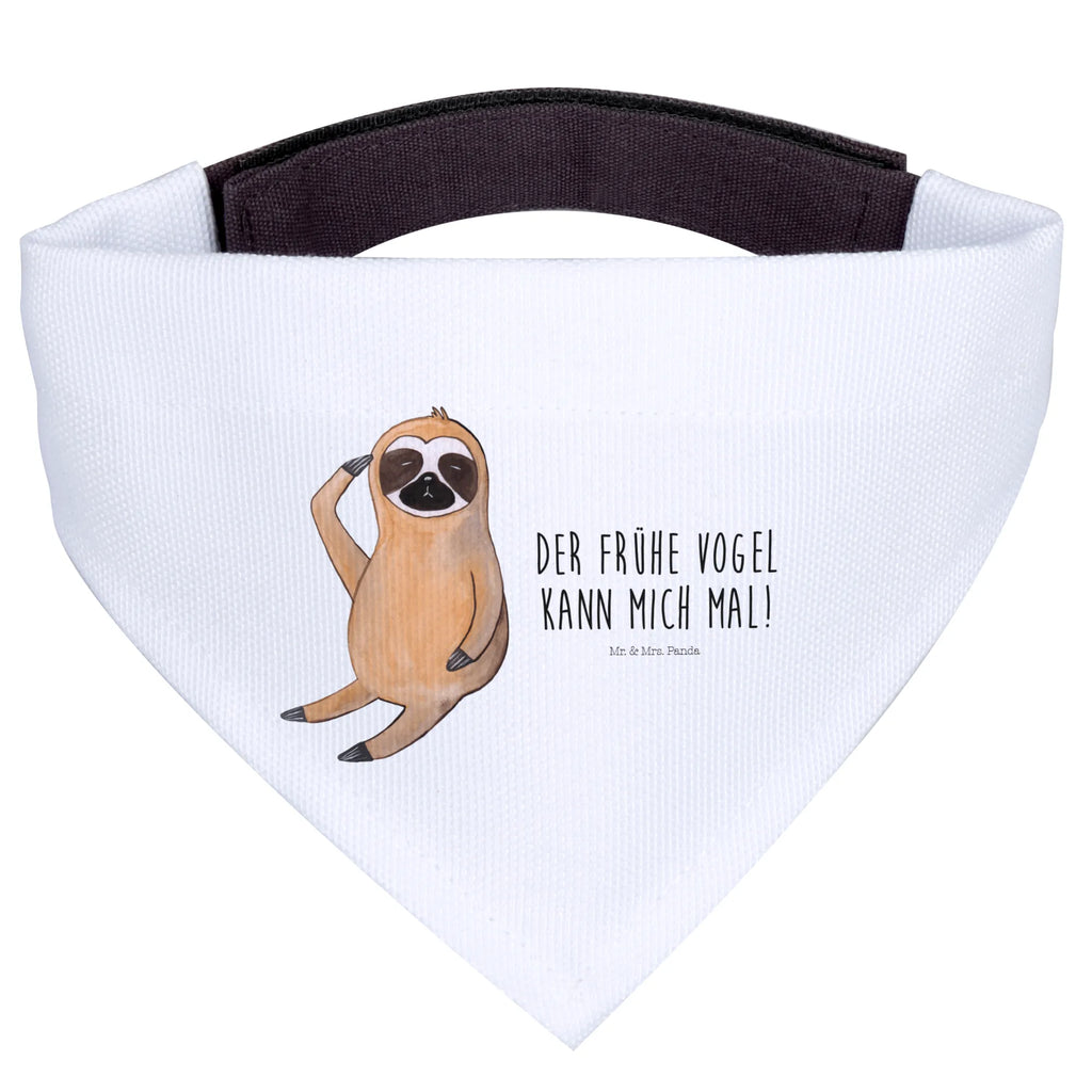 Chusta na szyję dla psa L leniwiec ptak Hunde, Hundehalstuch, Halstuch, Kleine Hunde, Tuch, Faultier, Faultier Deko, Faultier Geschenk, Der Frühe Vogel, Frühaufsteher, Morgenmuffel, Spinner, Früher Vogel, Faultiere, Vogel, Lieblingstier, faul, Faultierwelt