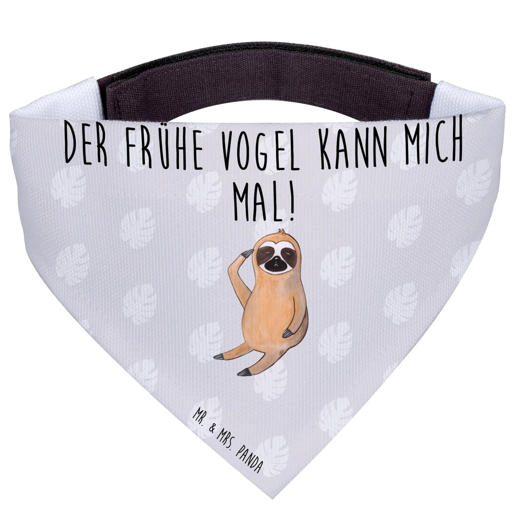 Chusta na szyję dla psa L leniwiec ptak Hunde, Hundehalstuch, Halstuch, Kleine Hunde, Tuch, Faultier, Faultier Deko, Faultier Geschenk, Der Frühe Vogel, Frühaufsteher, Morgenmuffel, Spinner, Früher Vogel, Faultiere, Vogel, Lieblingstier, faul, Faultierwelt