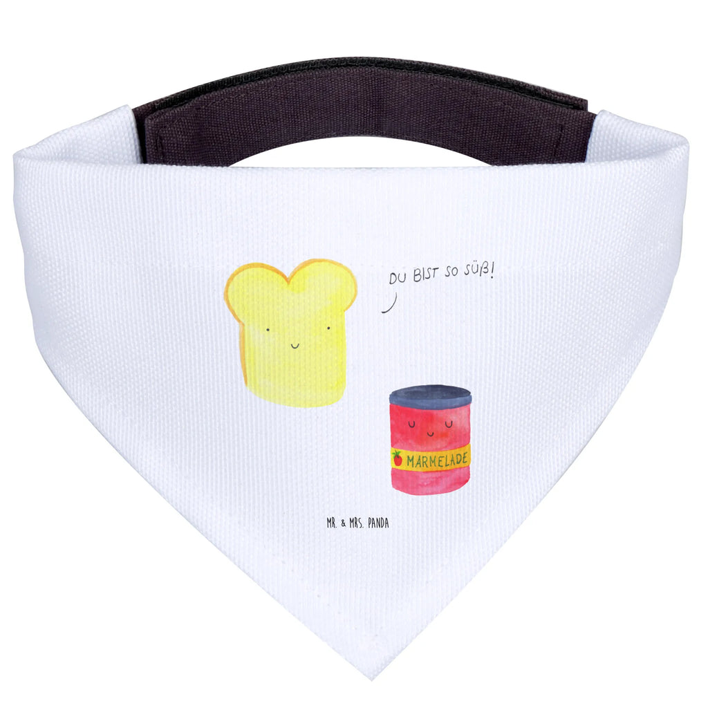 Hundehalstuch Toast & Marmelade klein, Halstuch, kleine Hunde, Hundehalstuch, Hunde, Tuch, Tiermotive, Gute Laune, lustige Sprüche, Tiere, Toastbrot, Küche Spruch, süße Postkarte, Marmelade, Dreamteam, Frühstück Einladung, Brot, Toast, süß, Küche Deko