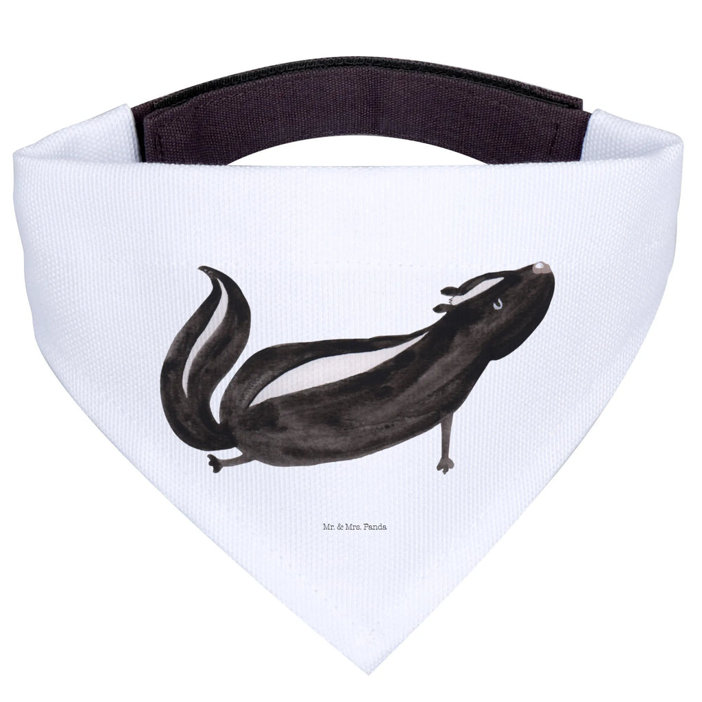 Chusta na szyję dla psa L skunks Joga Halstuch, Hunde, Kleine Hunde, Tuch, Hundehalstuch, Skunk, Stinktier, Stinker, Raubtier, Stinki, Lebe, Lache, Liebe, Yoga, Wildtier, Namaste