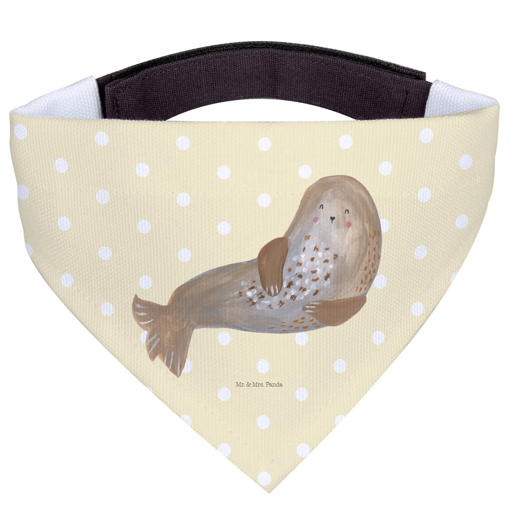 Hundehalstuch Robbe Lachen Halstuch, Kleine Hunde, Hunde, Tuch, Hundehalstuch, Gute Laune, Lustige Sprüche, Tiere, Tiermotive, Meerestier, Robbe, Nordsee, Ostsee, Seehund, Robben, Strand
