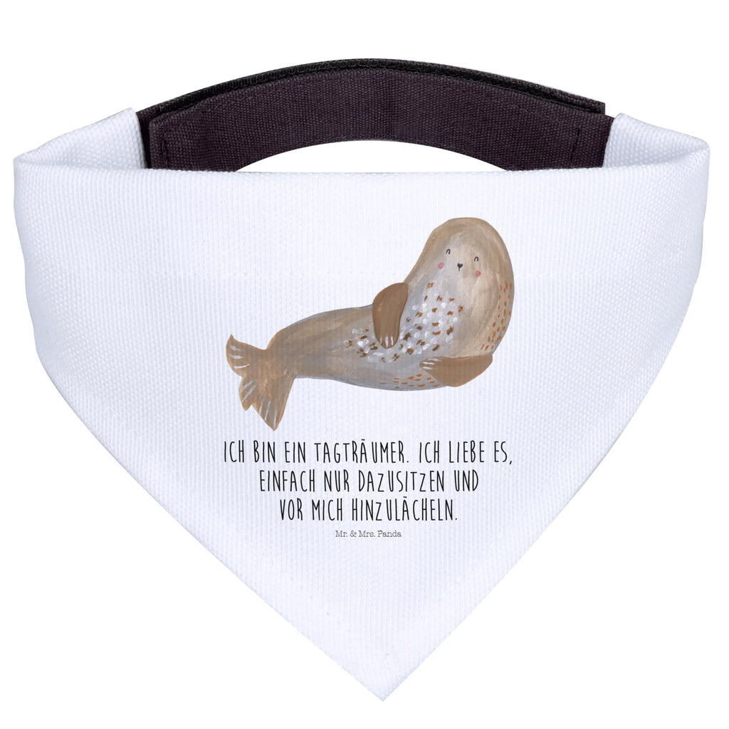 Hundehalstuch Robbe Lachen Halstuch, Kleine Hunde, Hunde, Tuch, Hundehalstuch, Gute Laune, Lustige Sprüche, Tiere, Tiermotive, Meerestier, Robbe, Nordsee, Ostsee, Seehund, Robben, Strand
