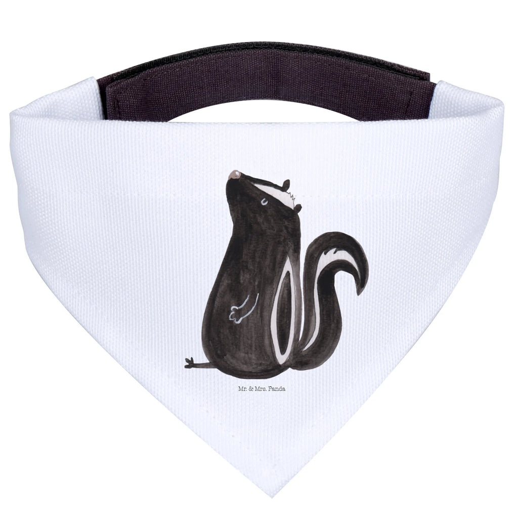 Hundehalstuch Stinktier Sitzen Tuch, Hundehalstuch, kleine Hunde, Halstuch, klein, Hunde, Stinktier, Skunk, Büro, Stinker, Recht, Stinki, Spruch, Wildtier, Besserwisser, Raubtier