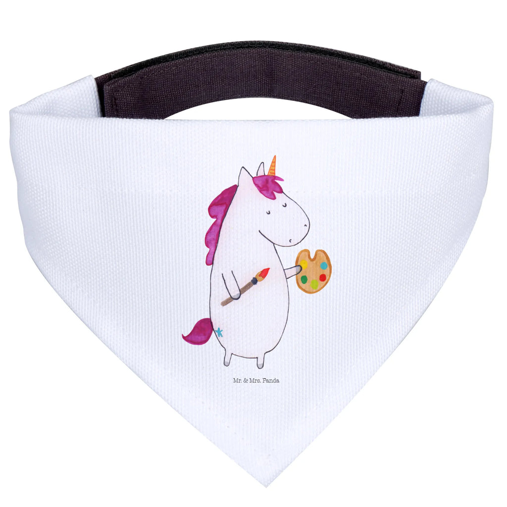 Dog neckerchief unicorn Artist Hundehalstuch, kleine Hunde, Hunde, klein, Tuch, Halstuch, Einhorn, Einhörner, Einhorn Deko, Unicorn, Stift, Artist, Malen, Maler, Englisch, Geschenk, Farbe, Zeichnen, Pinsel, Welt, Künstler