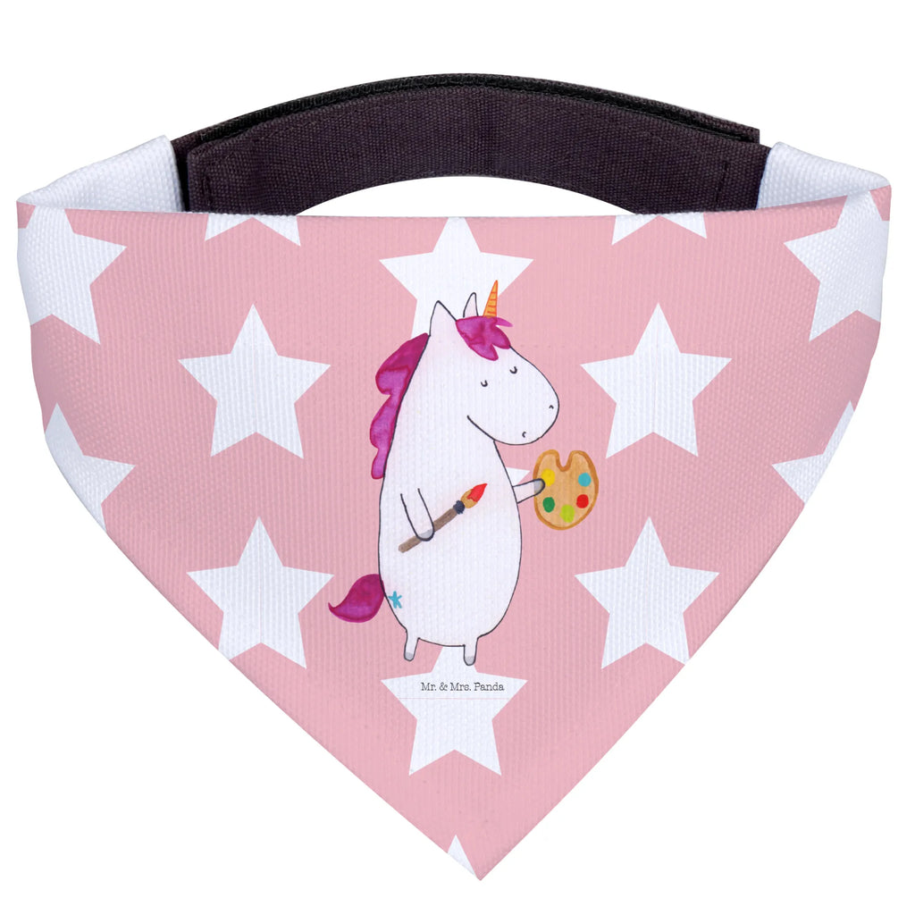 Dog neckerchief unicorn Artist Hundehalstuch, kleine Hunde, Hunde, klein, Tuch, Halstuch, Einhorn, Einhörner, Einhorn Deko, Unicorn, Stift, Artist, Malen, Maler, Englisch, Geschenk, Farbe, Zeichnen, Pinsel, Welt, Künstler