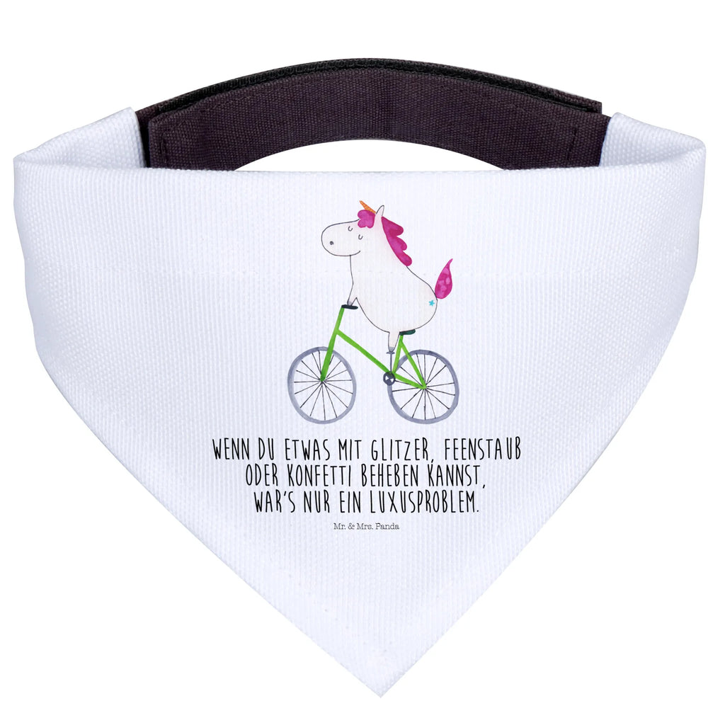 Dog neckerchief unicorn cyclist Tuch, Hunde, Hundehalstuch, Kleine Hunde, Halstuch, Einhorn, Einhörner, Einhorn Deko, Unicorn, Kummer, Radfahren, Radfahrer, Rad, Konfetti, Luxusproblem, Feenstaub, Liebeskummer, Bike