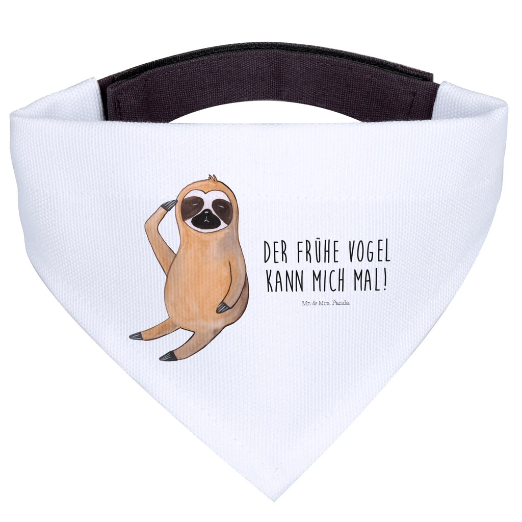 Chusta na szyję dla psa L leniwiec ptak Hunde, Hundehalstuch, Halstuch, Kleine Hunde, Tuch, Faultier, Faultier Deko, Faultier Geschenk, Der Frühe Vogel, Frühaufsteher, Morgenmuffel, Spinner, Früher Vogel, Faultiere, Vogel, Lieblingstier, faul, Faultierwelt