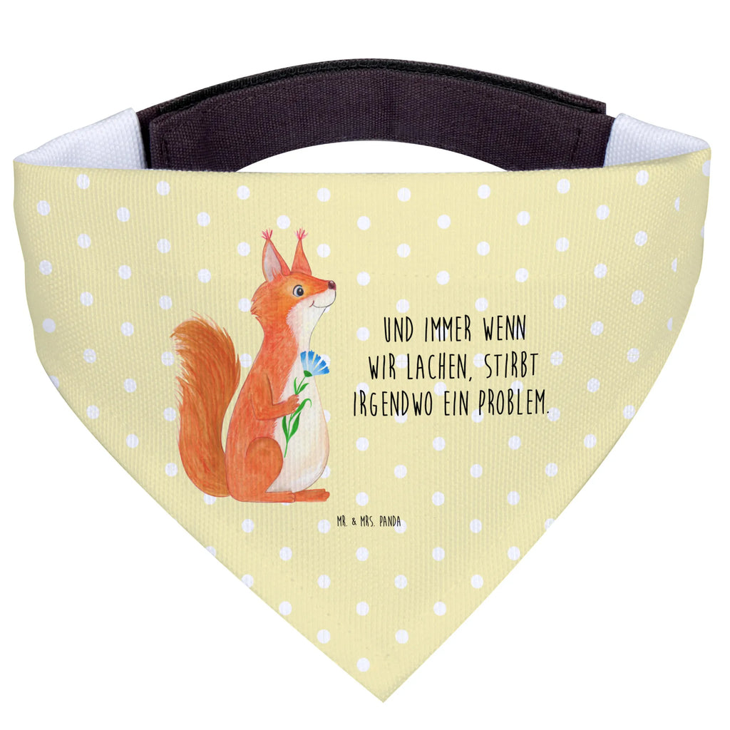 Chusta na szyję dla psa L wiewiórka kwiat Hundehalstuch, Halstuch, Tuch, Hunde, Kleine Hunde, Lustige Sprüche, Tiere, Tiermotive, Gute Laune, Spaß, Lachen, glücklich Spruch, Motivation Sprüche, Spruch Positiv, Eichhorn, Spruch Deko, Motivation Bilder, Eichhörnchen