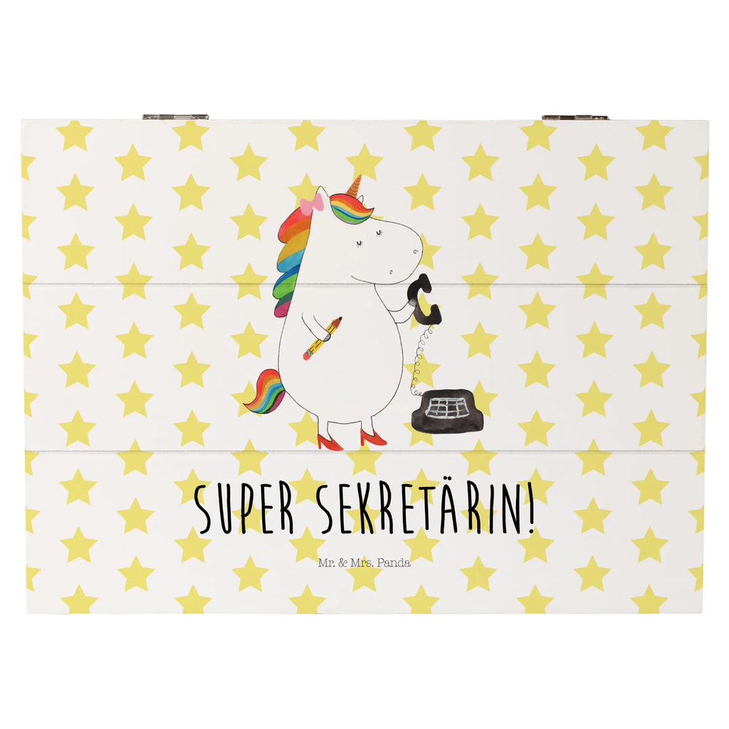 Skrzynia drewniana Jednorożec sekretarka Jednorożec, jednorożce, dekoracje jednorożca, jednorożec