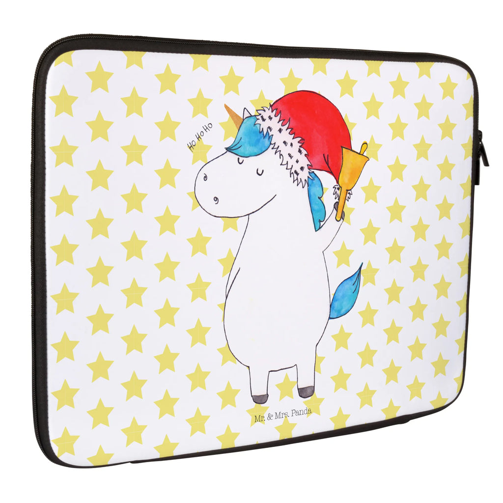Torba na laptop Jednorożec Mikołaj Notebook Tasche, Laptop, Computertasche, Tasche, Notebook-Tasche, Notebook-Reisehülle, Notebook Schutz, Einhorn, Einhörner, Einhorn Deko, Pegasus, Unicorn, Gin, Schokolade, Schoki, Weihnachten, Weihnachtsmann, Nikolaus, Wunschzettel, Wunschliste, Feenstaub