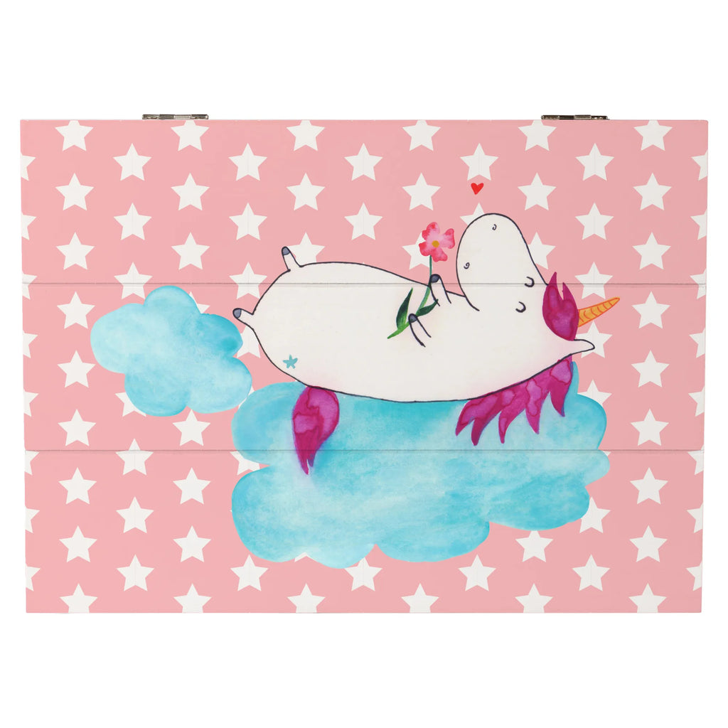 Holzkiste Einhorn verliebt auf Wolke Erinnerungskiste, Holzkiste, Kiste, Aufbewahrungsbox, Schatzkiste, Schatulle, Dekokiste, Geschenkdose, Erinnerungsbox, Truhe, Geschenkbox, XXL, Einhorn, Einhörner, Einhorn Deko, Unicorn, Liebesbeweis, Liebe, Wolke, Freundin, verliebt