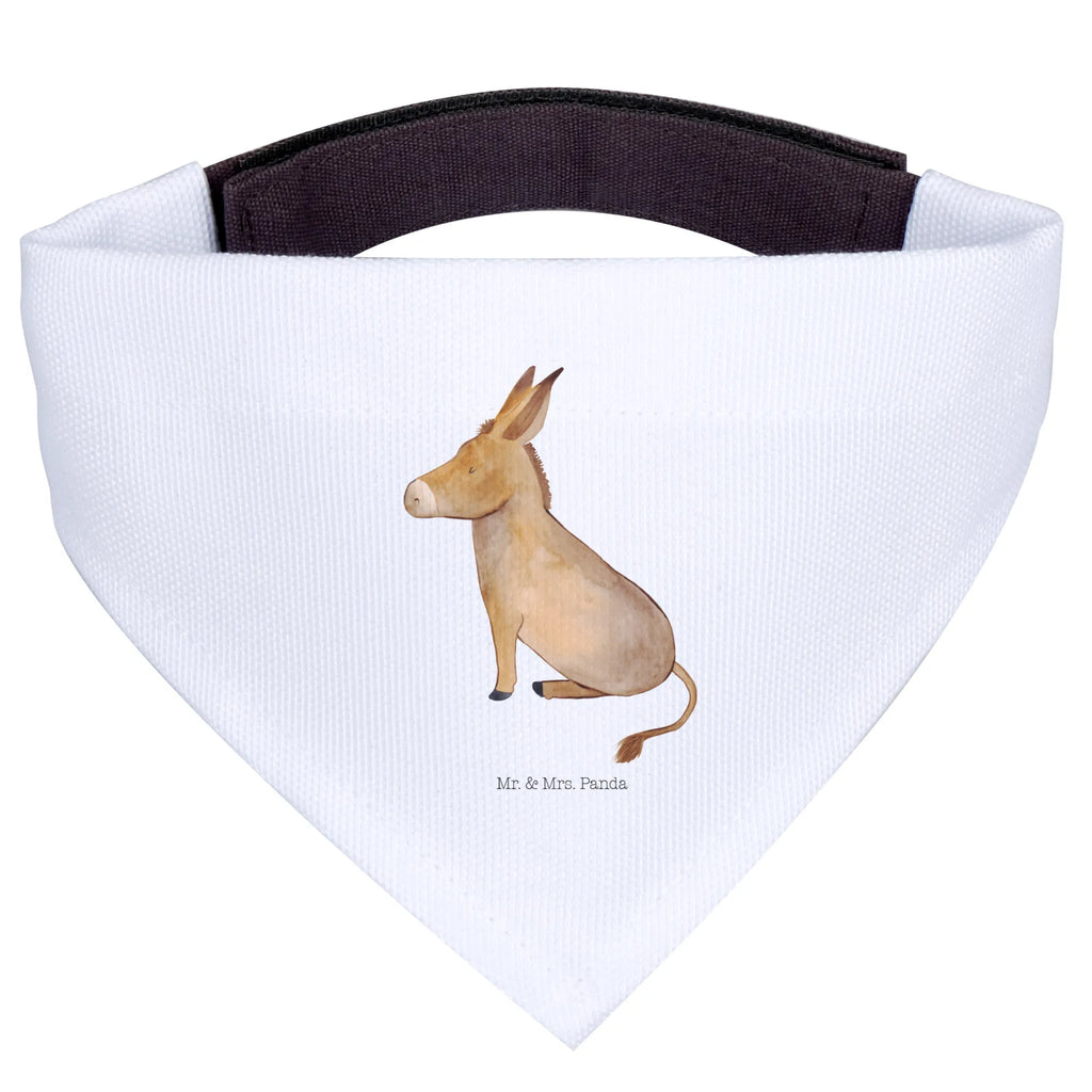 Dog neckerchief Donkey Hundehalstuch, Kleine Hunde, Tuch, Halstuch, Hunde, Lustige Sprüche, Tiere, Tiermotive, Gute Laune, Mut, Zuversicht, Weisheit, Lebensglück, Ziel, Lebensmut, Positive Gedanken, Erfolg, Esel, Tapferkeit, Lebensziel