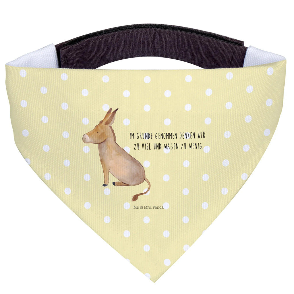 Dog neckerchief Donkey Hundehalstuch, Kleine Hunde, Tuch, Halstuch, Hunde, Lustige Sprüche, Tiere, Tiermotive, Gute Laune, Mut, Zuversicht, Weisheit, Lebensglück, Ziel, Lebensmut, Positive Gedanken, Erfolg, Esel, Tapferkeit, Lebensziel