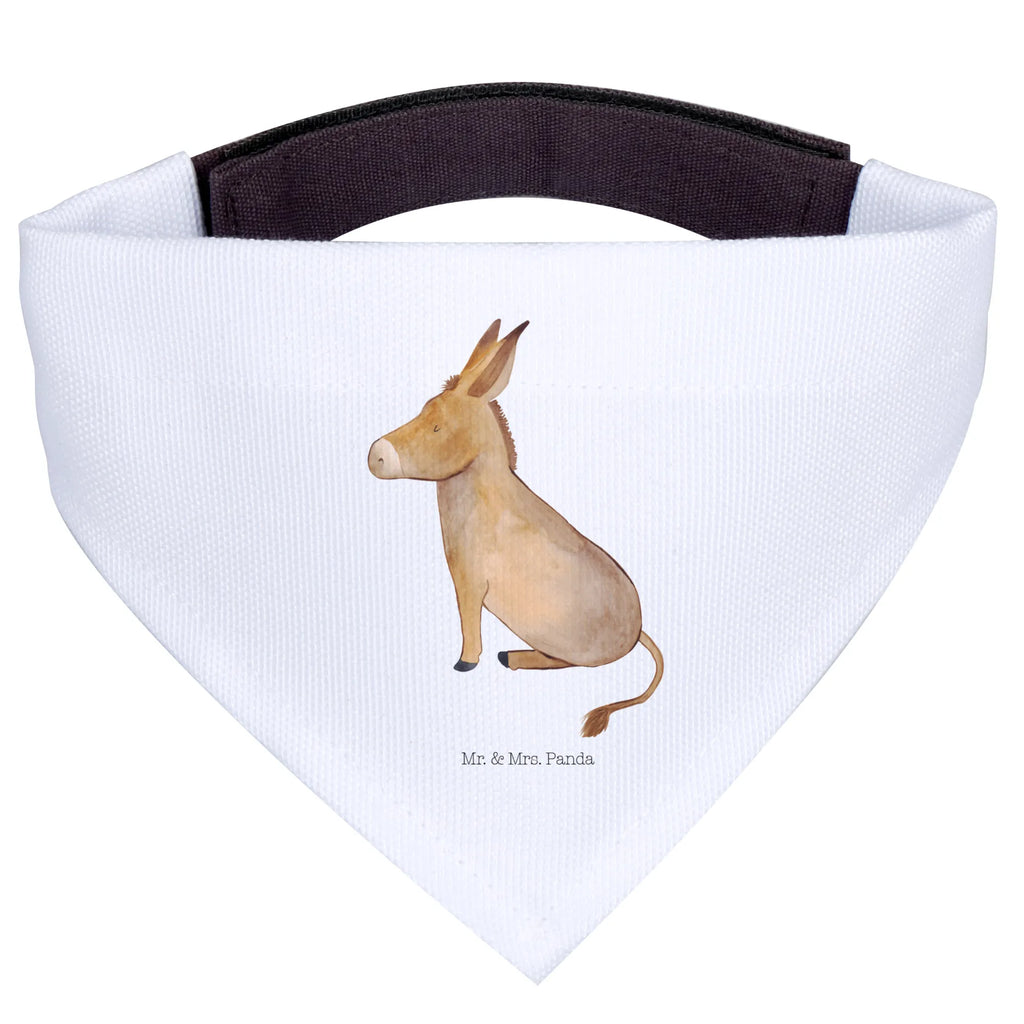 Dog neckerchief Donkey Hundehalstuch, Kleine Hunde, Tuch, Halstuch, Hunde, Lustige Sprüche, Tiere, Tiermotive, Gute Laune, Mut, Zuversicht, Weisheit, Lebensglück, Ziel, Lebensmut, Positive Gedanken, Erfolg, Esel, Tapferkeit, Lebensziel