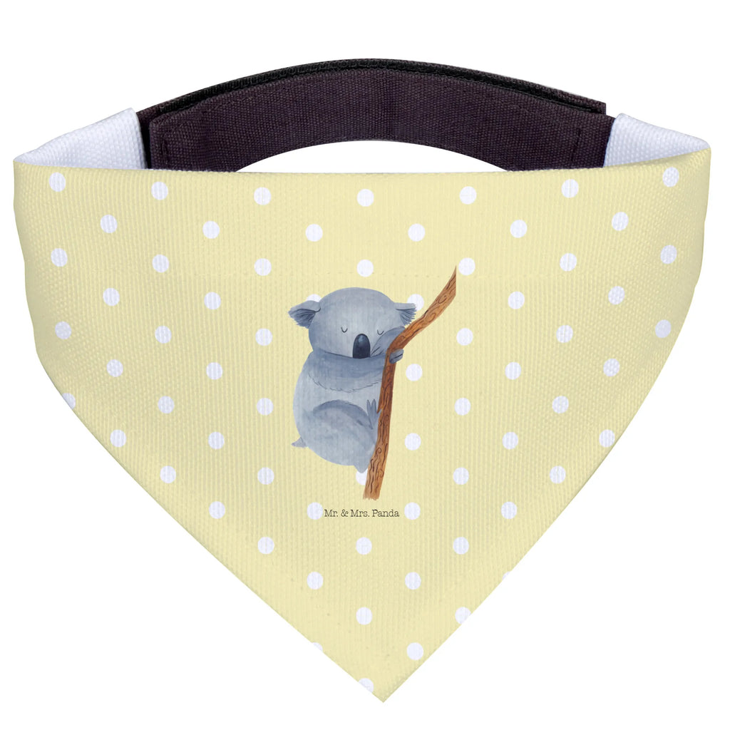 Hundehalstuch Koalabär Hunde, Halstuch, Kleine Hunde, Tuch, Hundehalstuch, Lustige Sprüche, Tiere, Tiermotive, Gute Laune, schlafen, Koalabär, Schlafzimmer, Koala, Bär, Träumen, Traum, Traumland