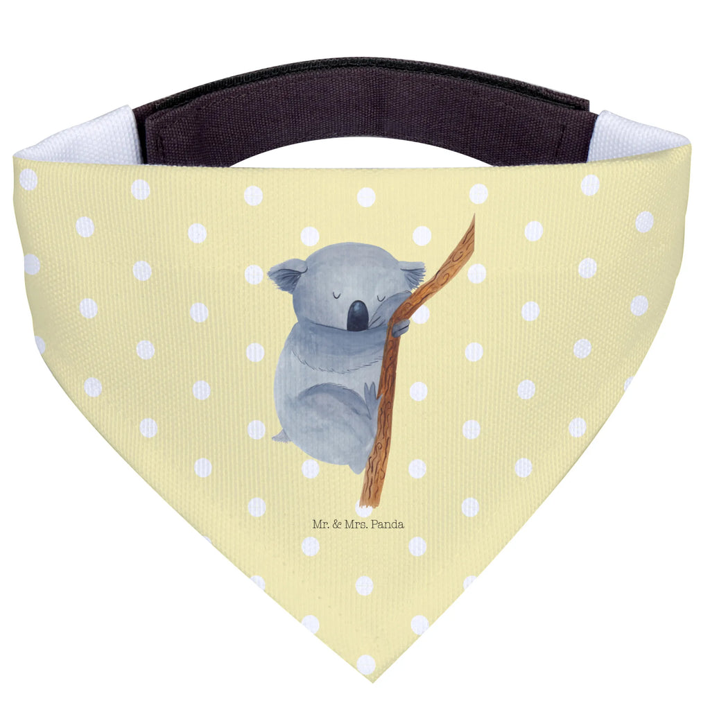Hundehalstuch Koalabär Hunde, Halstuch, Kleine Hunde, Tuch, Hundehalstuch, Lustige Sprüche, Tiere, Tiermotive, Gute Laune, schlafen, Koalabär, Schlafzimmer, Koala, Bär, Träumen, Traum, Traumland