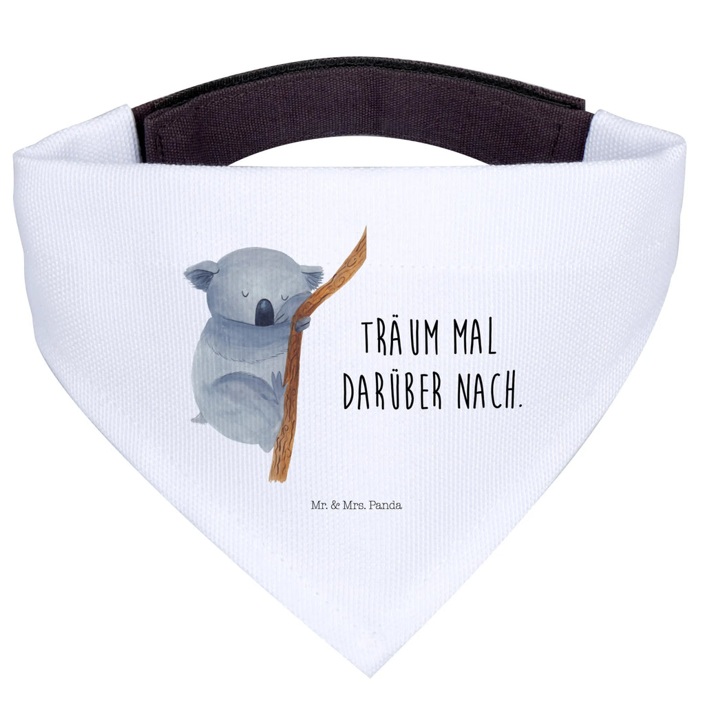 Hundehalstuch Koalabär Hunde, Halstuch, Kleine Hunde, Tuch, Hundehalstuch, Lustige Sprüche, Tiere, Tiermotive, Gute Laune, schlafen, Koalabär, Schlafzimmer, Koala, Bär, Träumen, Traum, Traumland