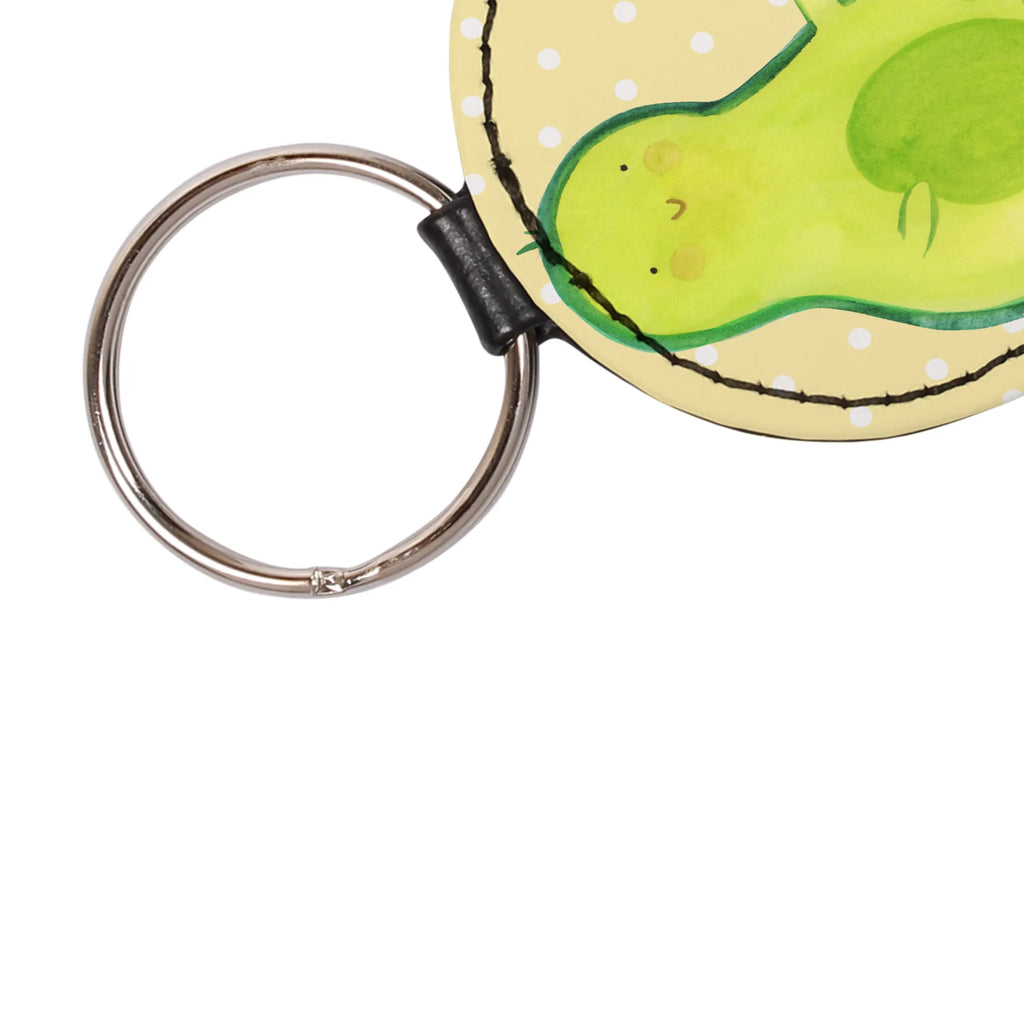 Round key ring avocado core rolls bag pendant, key ring, keychain, lucky charm, pendant, avocado, vegetables, birth, baby party, pregnancy, first child, love, avocados, infant, birthday, big love, for birth, baby, child