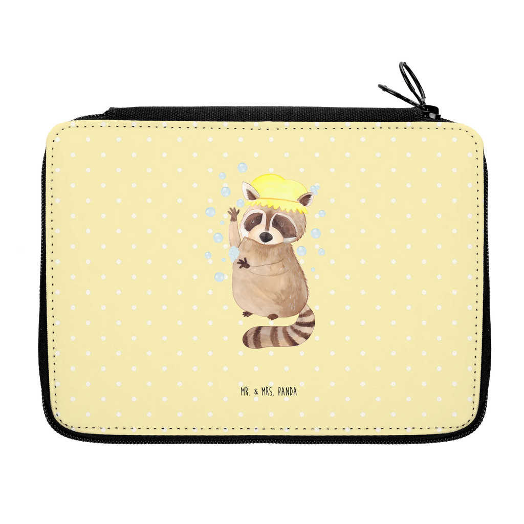 Leather folder Raccoon Kinder Federmappe, Stifterolle, Stifte Etui, Grundschule, Schule, Federmappe Einschulung, Schüler, Bestückte Federmappe, Kind, Federmäppchen bedruckt, Stiftetasche, Schülerin, Federmäppchen, Einschulung, Geschenk, Motiv, Büro Stifte Etui, Federmappe, Tiermotive, Gute Laune, lustige Sprüche, Tiere, Fröhlich, Seifenblasen, Tagträumen, Plan, waschen, Waschbär
