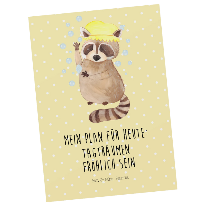 Postcard Raccoon