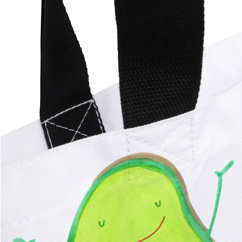 Shopper Avocado Glücklich XL, Ausflug, Strandtasche, Einkaufsbeutel, Alltagstasche, Beutel, XXL Tasche, Freizeittasche, Schultertasche, Schultasche, Einkaufstasche, Tragebeutel, Shopper, Tüte, Stofftasche, Schulbeutel, Avocado, Vegan, Veggie, Gesund, Chaos