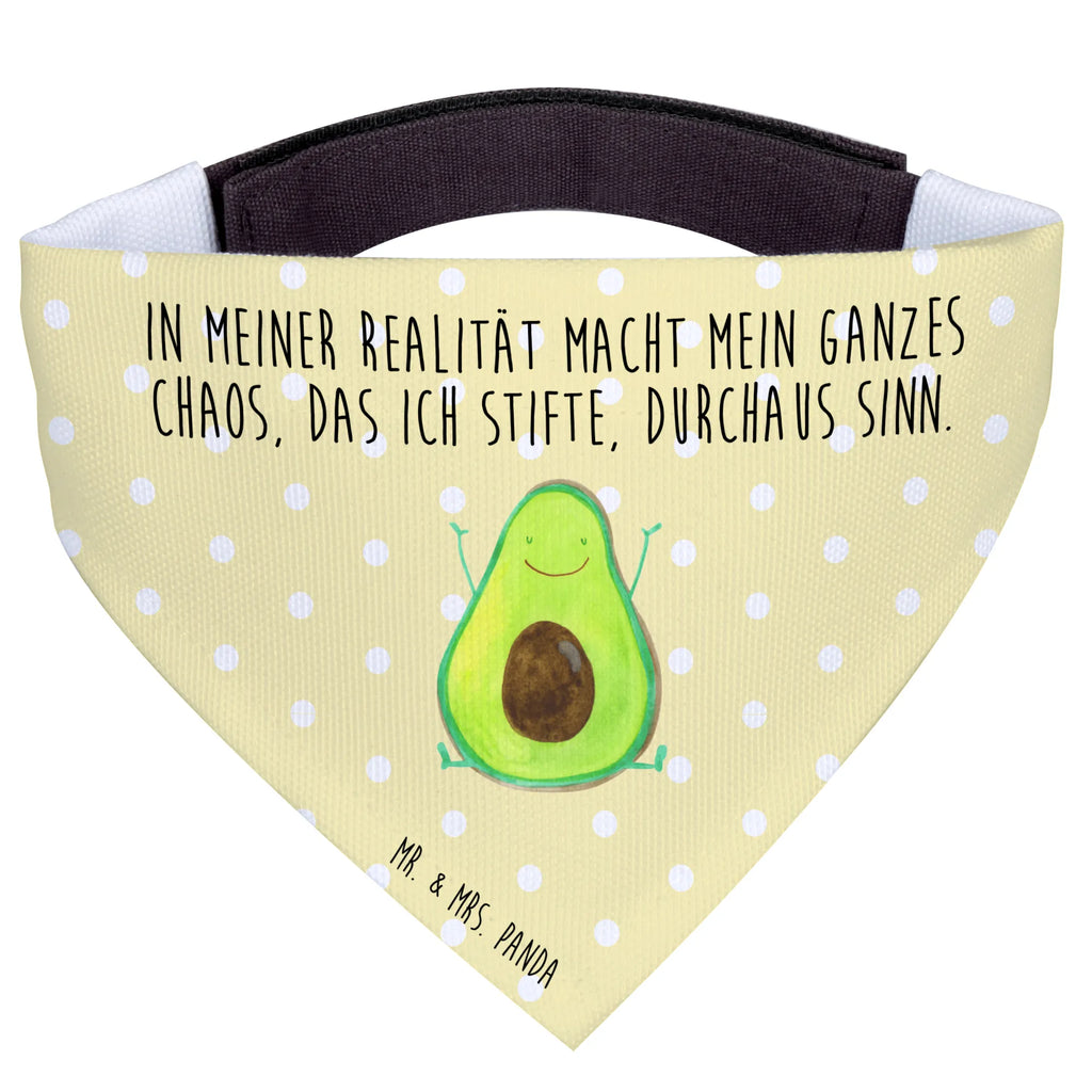 Hundehalstuch Avocado Glücklich Tuch, Mittel, Hundehalstuch, Hunde, Halstuch, Mittelgroße Hunde, Veggie, Vegan, Gesund, Avocado, Chaos