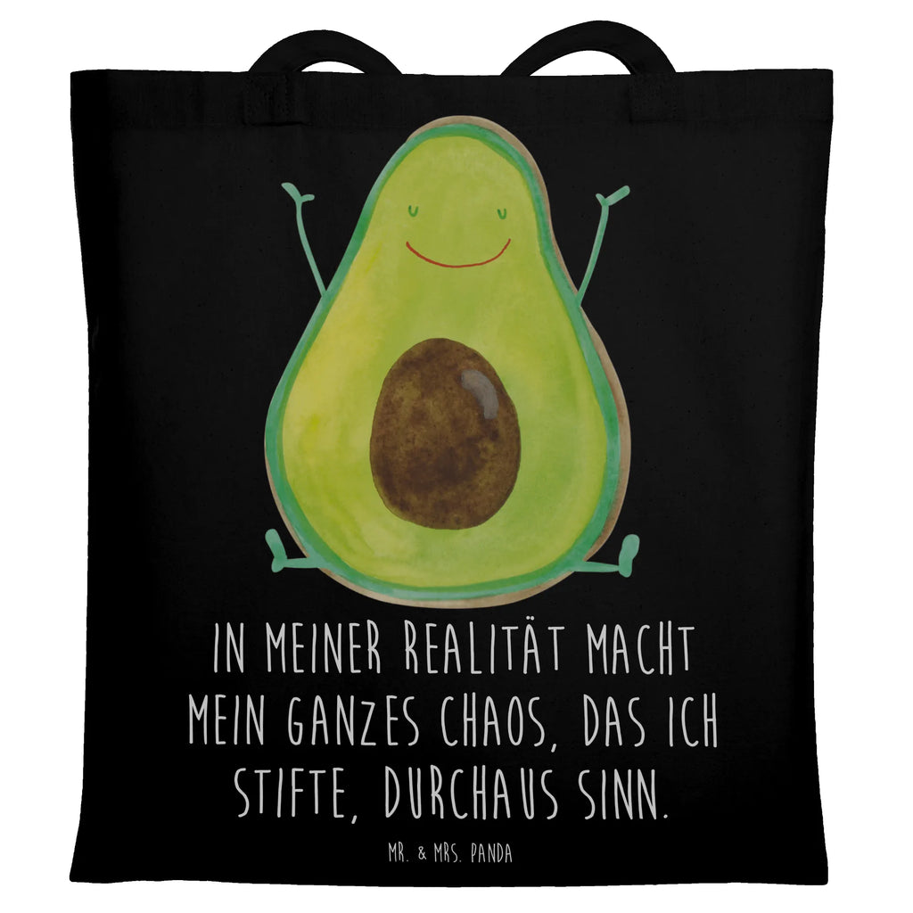 Tragetasche Avocado Happy Tragetasche, Jutetasche, Beuteltasche, Laptoptasche, Einkaufstasche, Stofftasche, Tasche, Shopper, Umhängetasche, Badetasche, Jutebeutel, Einkaufstüte, Beutel, Strandtasche, Stoffbeutel, Schultertasche, Avocado, Veggie, Vegan, Gesund, Chaos