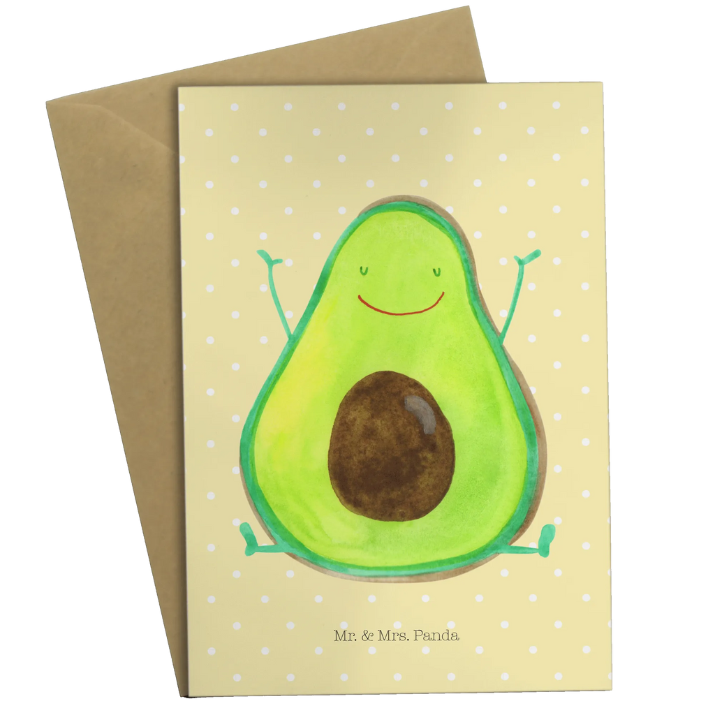 Greetings card avocado Happy greeting card, folding card, invitation card, birthday card, wedding card, avocado, vegetables, chaos, Avocado