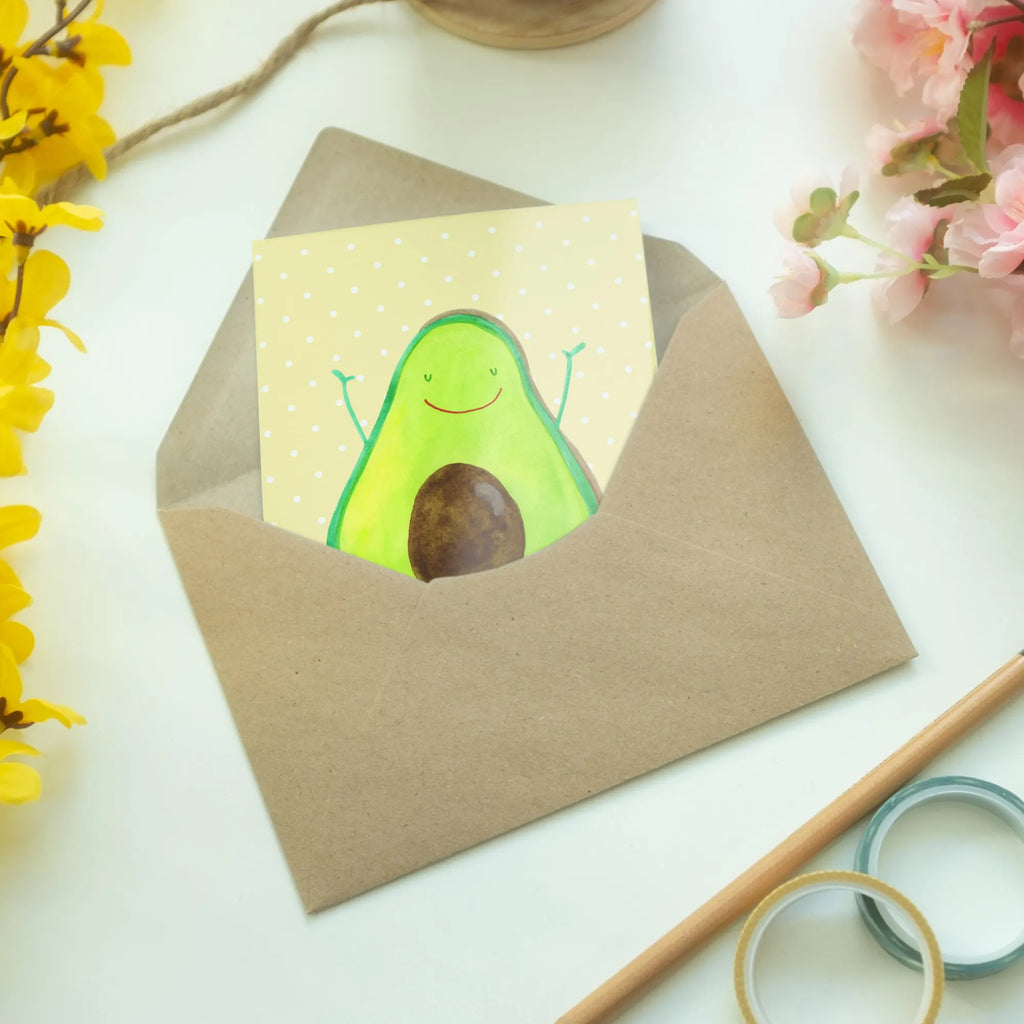 Greetings card avocado Happy greeting card, folding card, invitation card, birthday card, wedding card, avocado, vegetables, chaos, Avocado