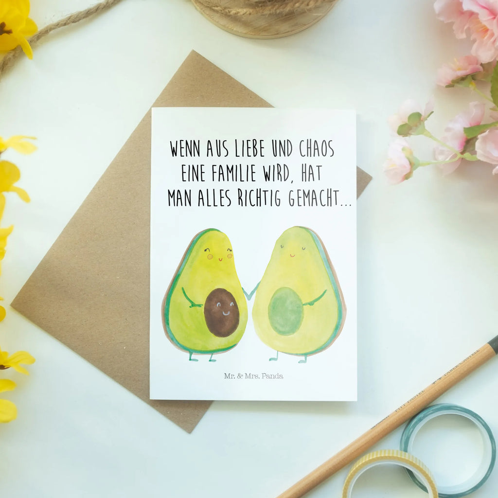 Greetings card avocado pair Glückwunschkarte, Hochzeitskarte, Geburtstagskarte, Ansichtskarten, Klappkarte, Grußkarte, Karte, Einladungskarte, Avocado, Veggie, Vegan, Gesund, Babyshower, Babyparty, Liebe, Geburt, Hochzeit, Familie, Kinder, Avocuddle, Avocados, Schwangerschaft