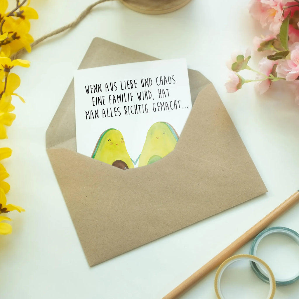 Greetings card avocado pair Glückwunschkarte, Hochzeitskarte, Geburtstagskarte, Ansichtskarten, Klappkarte, Grußkarte, Karte, Einladungskarte, Avocado, Veggie, Vegan, Gesund, Babyshower, Babyparty, Liebe, Geburt, Hochzeit, Familie, Kinder, Avocuddle, Avocados, Schwangerschaft