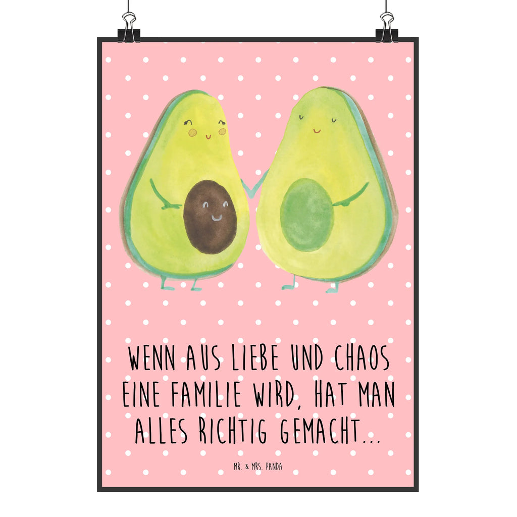 Poster Avocado Pärchen Küchenposter, Mr. & Mrs. Panda Poster, Raumdekoration, Designposter, Posterdruck, Poster, Kunstdruck, Wanddeko, Wanddekoration, Wanddeko Bild, Bild, Kinderposter, Handgemaltes Poster, Wandposter, Avocado, Veggie, Vegan, Gesund, Avocuddle, Babyparty, Geburt, Kinder, Avocados, Babyshower, Familie, Liebe, Schwangerschaft, Hochzeit