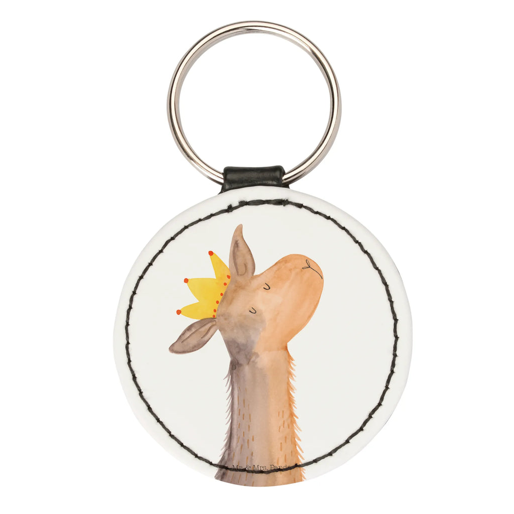 Round key ring llama head king keychain, bag pendant, pendant, key ring, lucky charm, Llama, llama, alpaca, trendy animal, boss, king, lamas, girlfriend, high school graduation, supervisor, queen, office colleague, dad, mum, lama, colleague